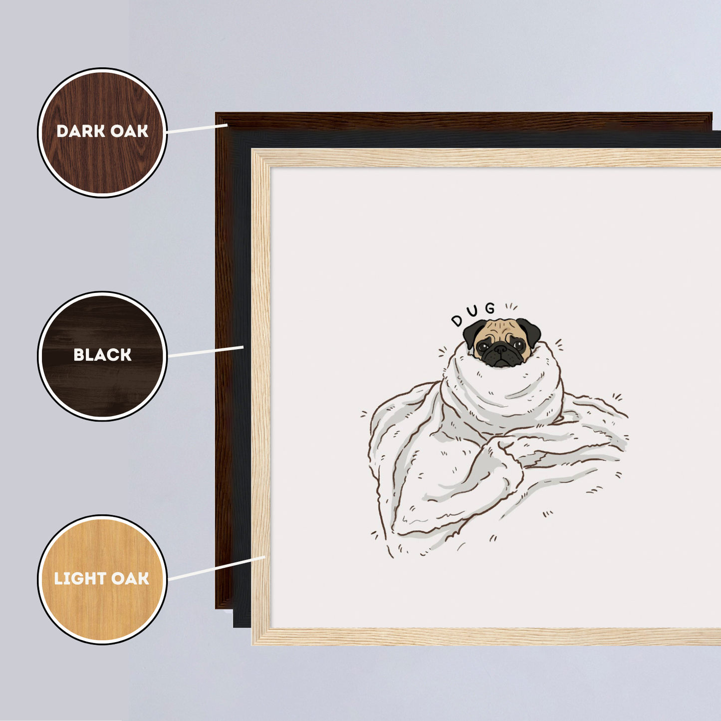 Personalised Dog Doodle Print