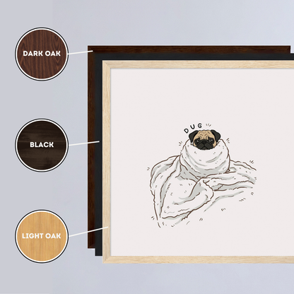 Personalised Dog Doodle Print